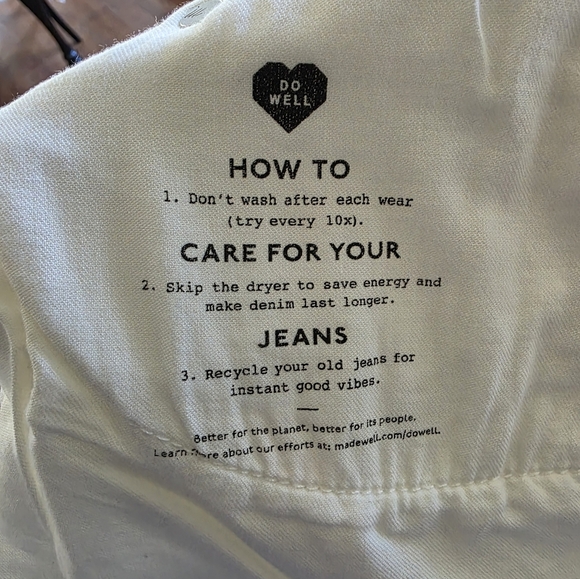 Madewell White Denim Women Shorts - Picture 7 of 7